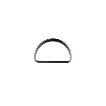Metall-D-Ring Anthrazit 4 cm Breite